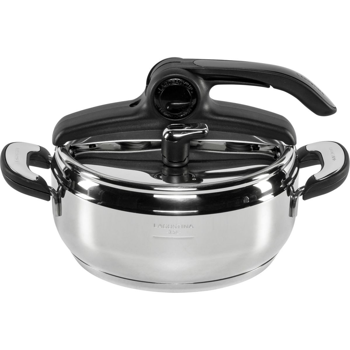 Lagostina Kochtopf Schnellkochtopf GAIA, 22 cm, 3,5 L