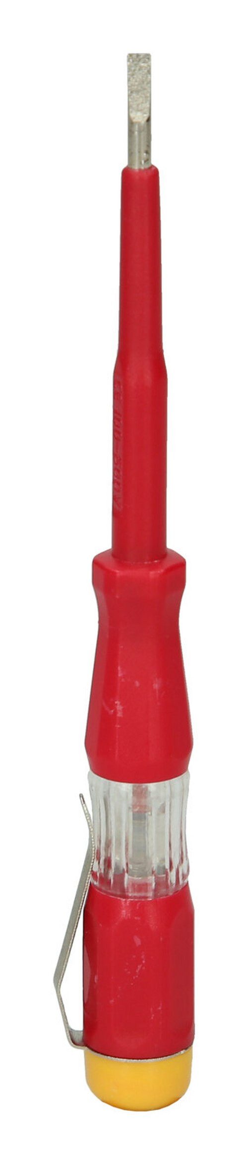 KS Tools Spannungsprüfer, Mit Schutzisolierung 100-500 V, 140 mm