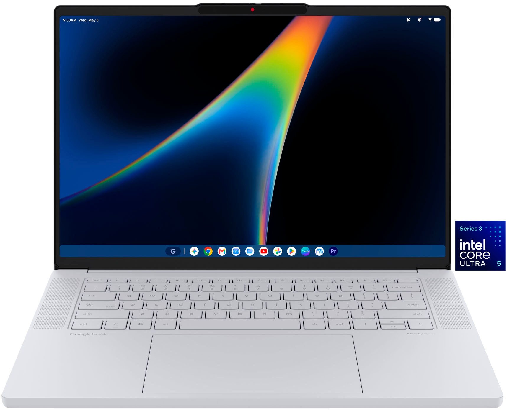 Lenovo Googlebook 15IPH12 Notebook (38,25 cm/15,3 Zoll, Intel Core Ultra 5 325, Intel Graphics, 16 GB, 256 GB SSD)