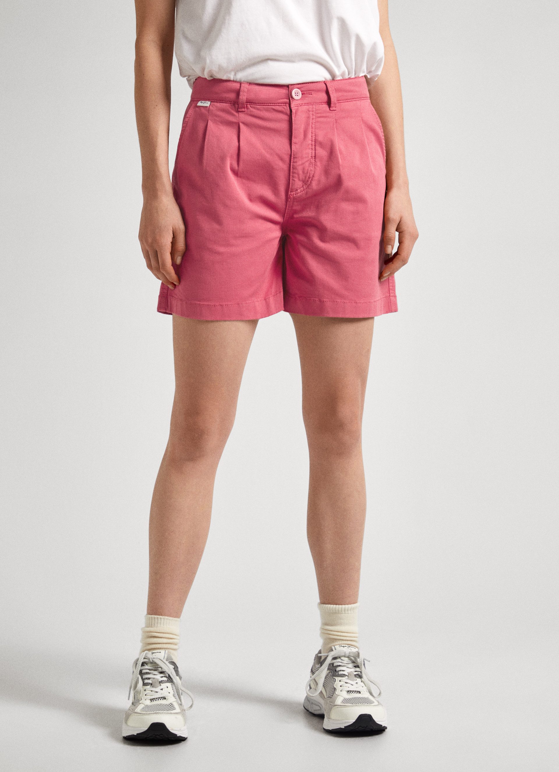 Pepe Jeans Chinoshorts VANIA aus softem Baumwollmix