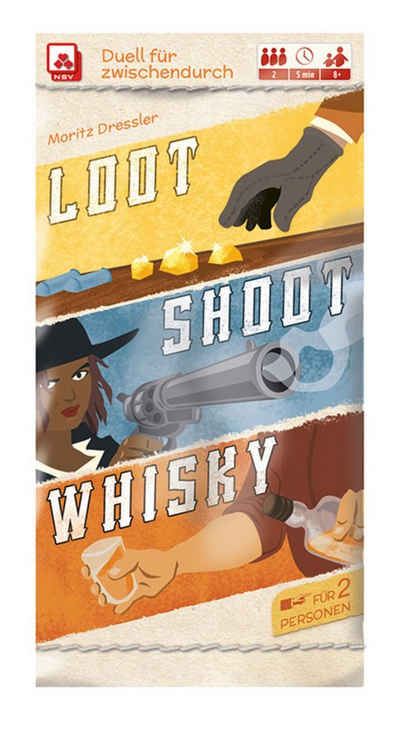 Nürnberger Spielkarten Spiel, Loot Shoot Whisky (Minny)