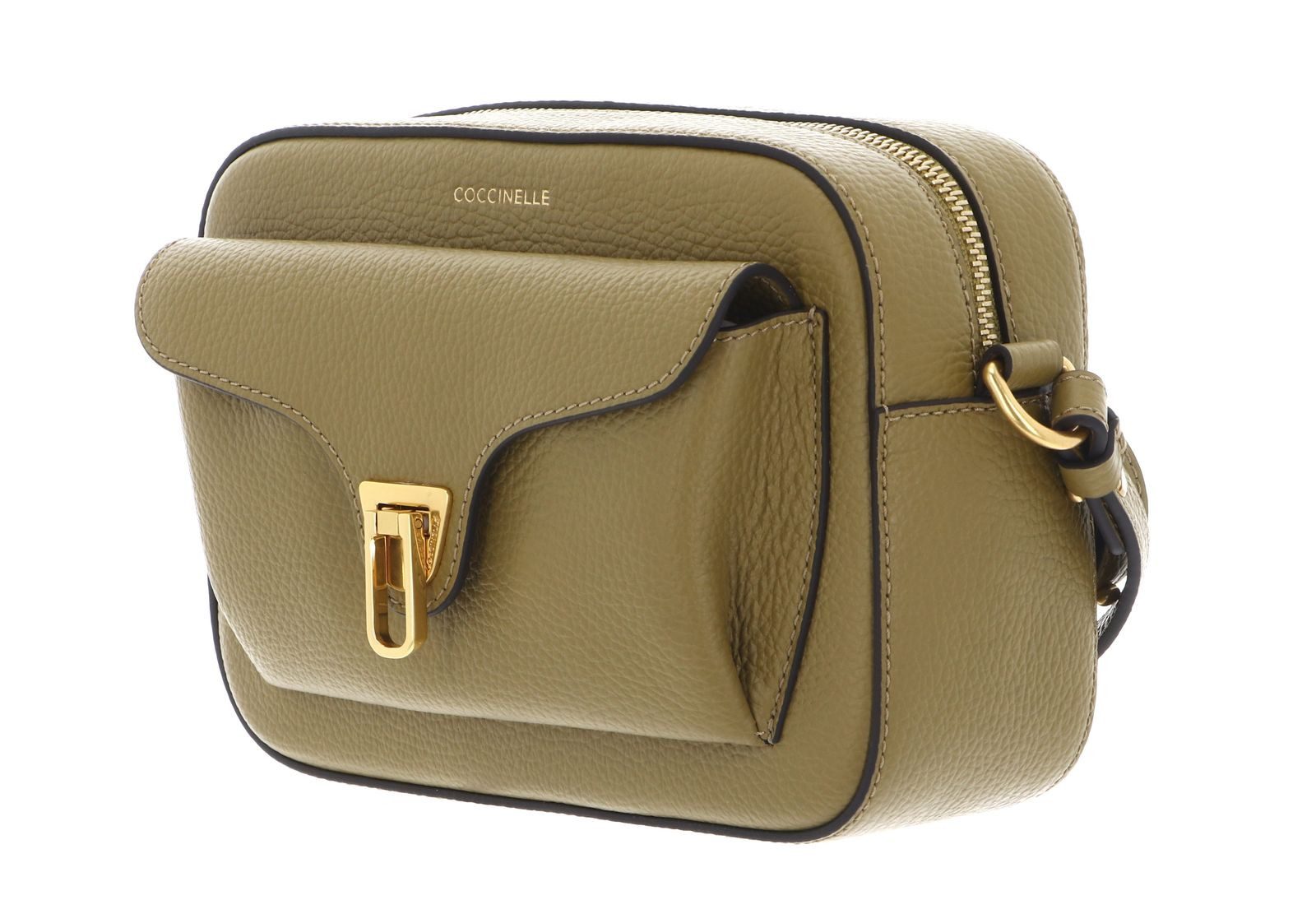 COCCINELLE Umhängetasche Camera Bag, aus echtem Rindsleder