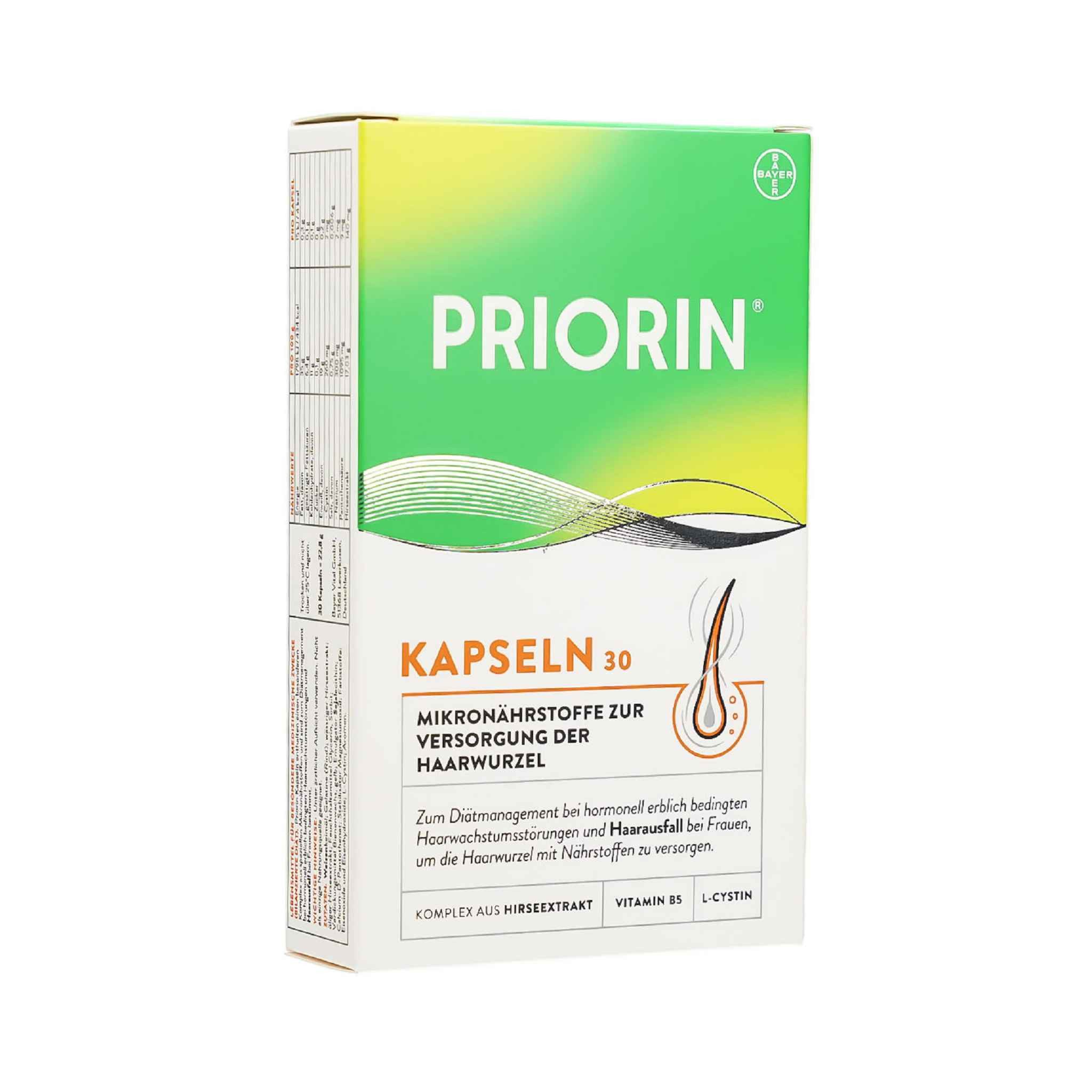 Bayer Vital GmbH PRIORIN Kapseln 30St Kapseln