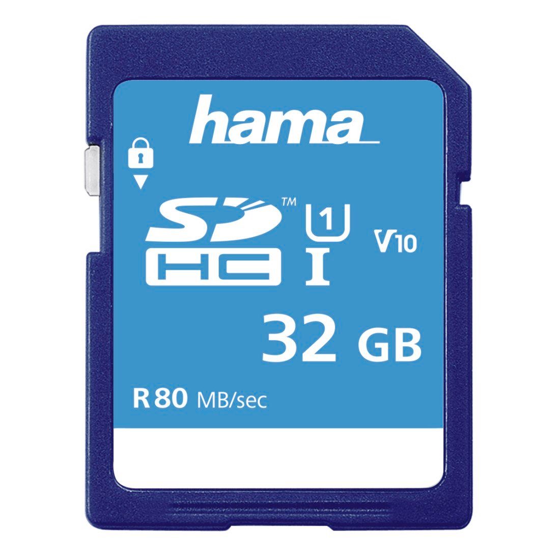 Image of Hama SDXC Speicherkarte 32 GB, Class 10 UHS-I 80MB/S »SD Memory Card«