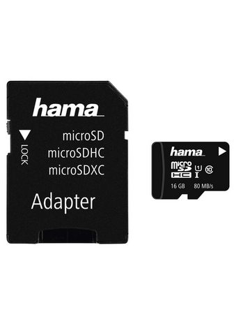 HAMA Карта памяти microSDHC 16GB Class 10 U...