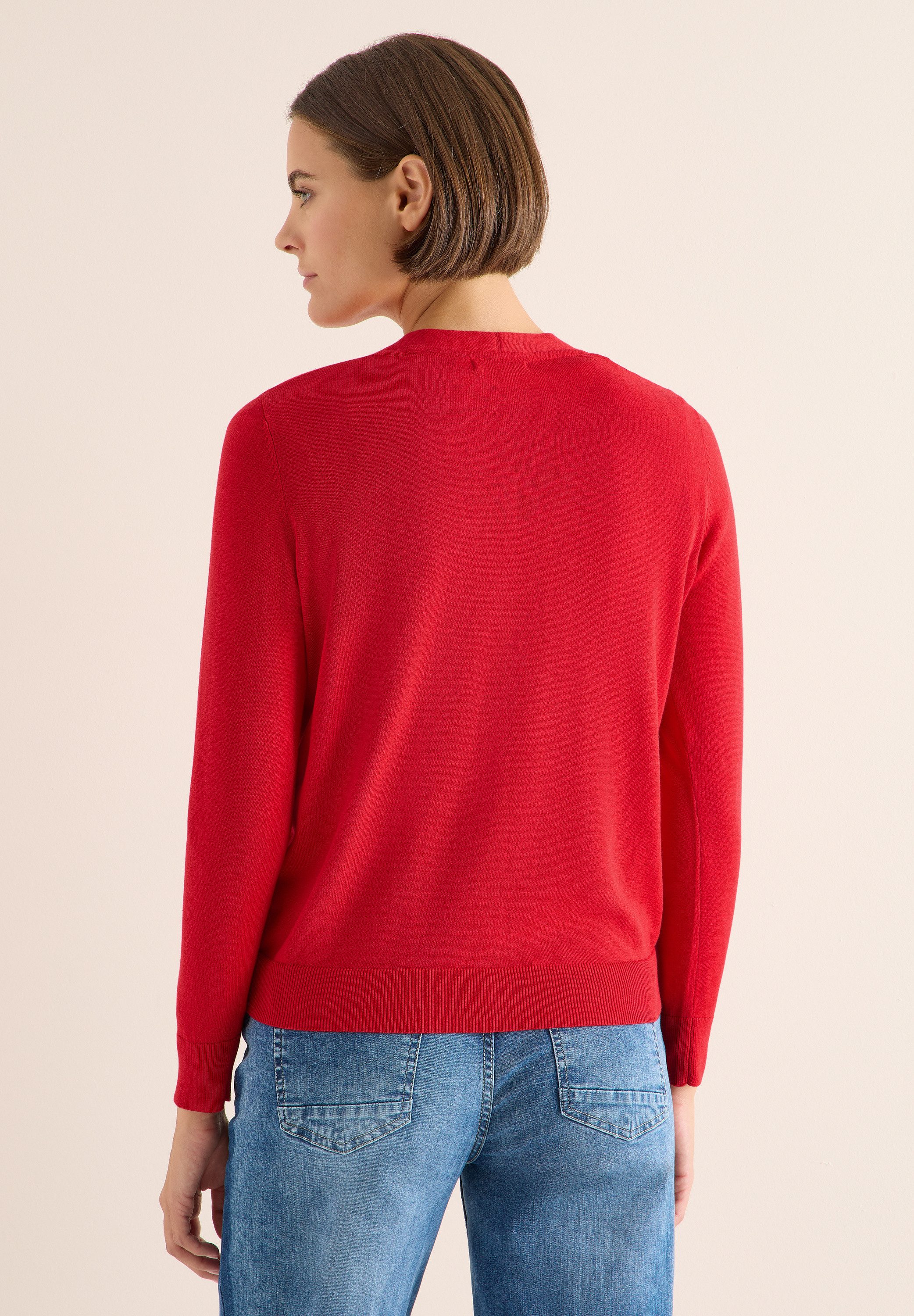 CECIL Cardigan aus Baumwolle mit Stretchanteil günstig online kaufen