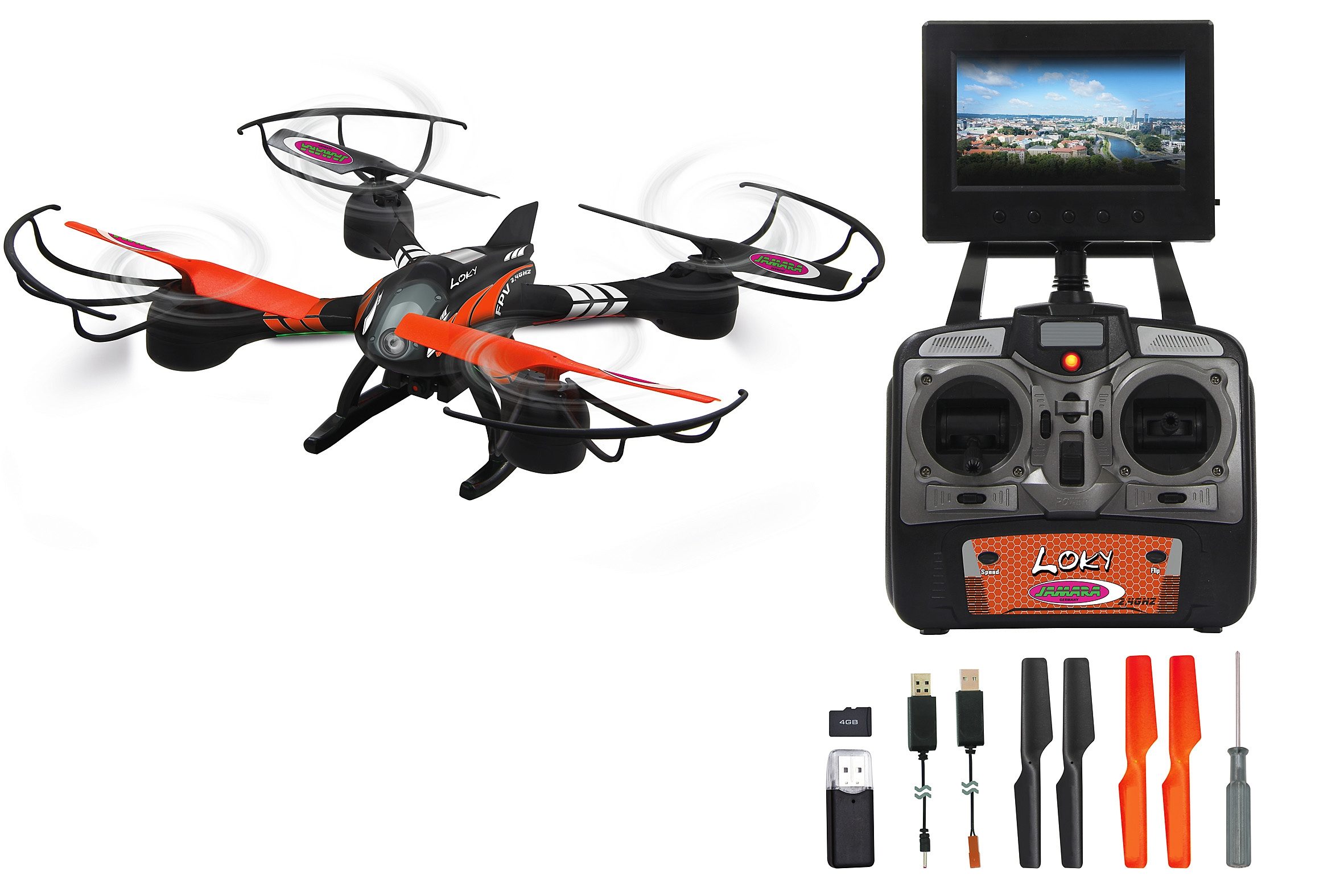 Jamara RC-Quadrocopter »Loky«, mit Display und Kamera online kaufen | OTTO