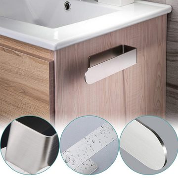 CALIYO Handtuchstange Handtuchhalter Bad Ohne Bohren Handtuchhalterung 23CM/37CM, Edelstahl Gebürstet Selbstklebend Handtuchstange für Badezimmer