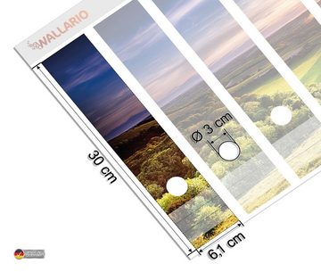 Wallario Etiketten Farbenfroher Sonnenuntergang in England, Ordnerrücken-Sticker in verschiedenen Ausführungen