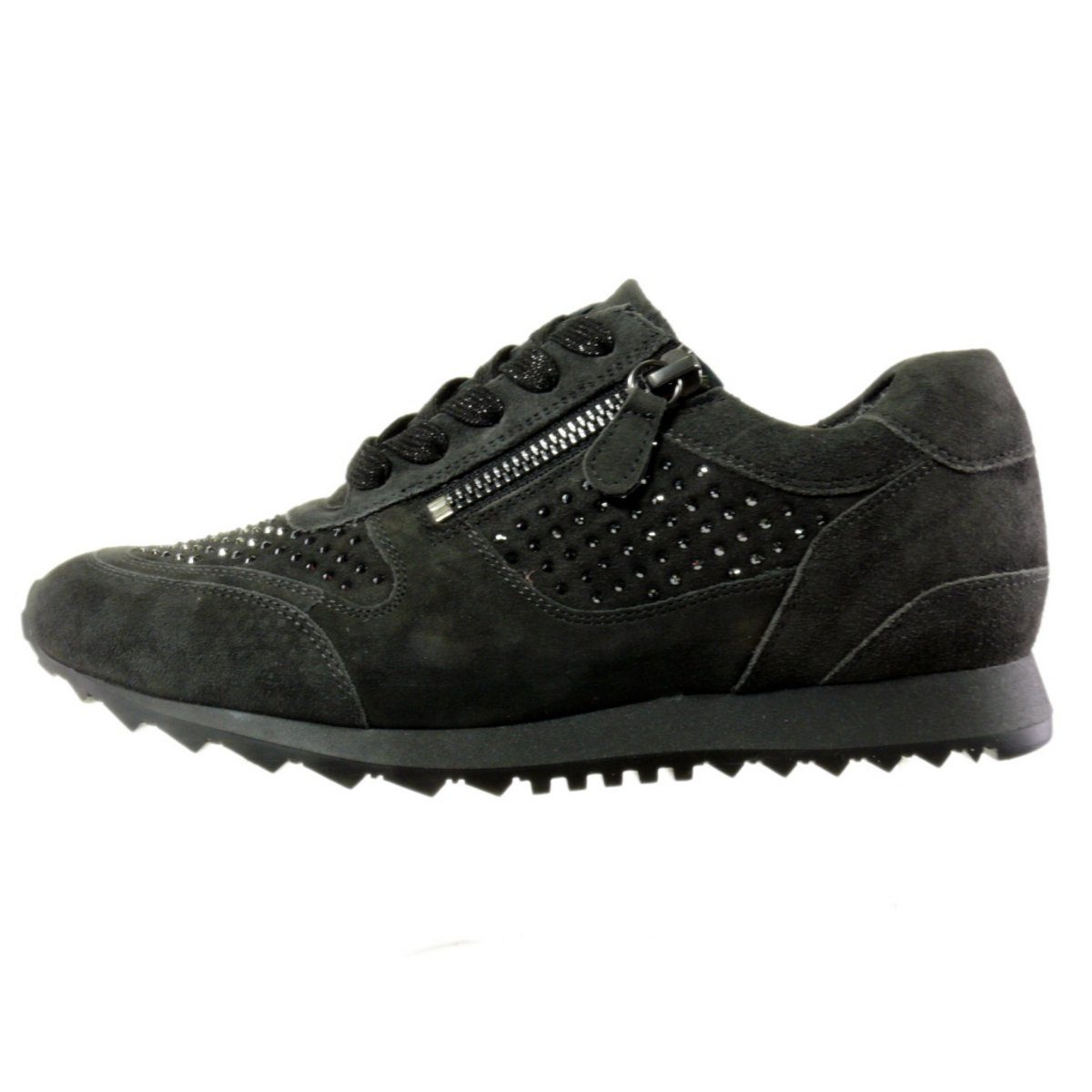 Hassia (1-tlg) dunkel-grau Sneaker