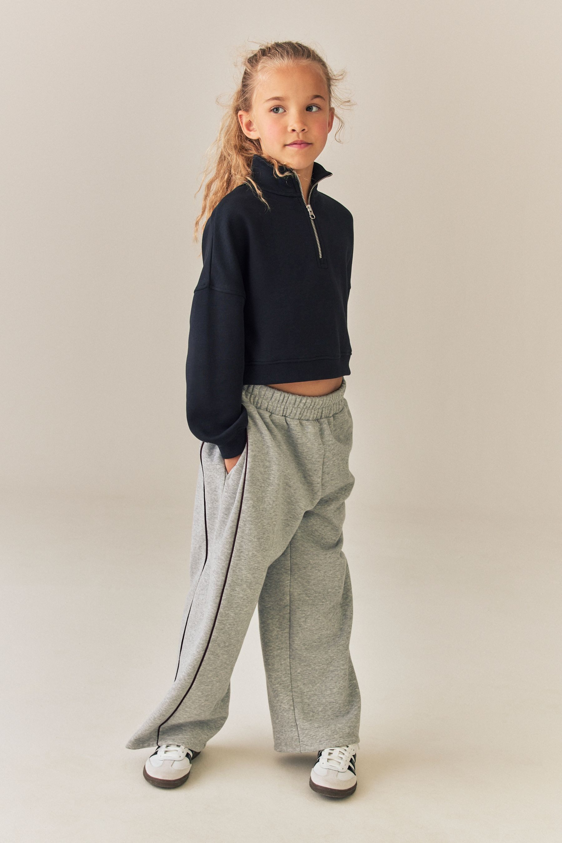 Next Sweater Sweatshirt mit viertellangem Reißverschluss (1-tlg) – Bild 4 von 4