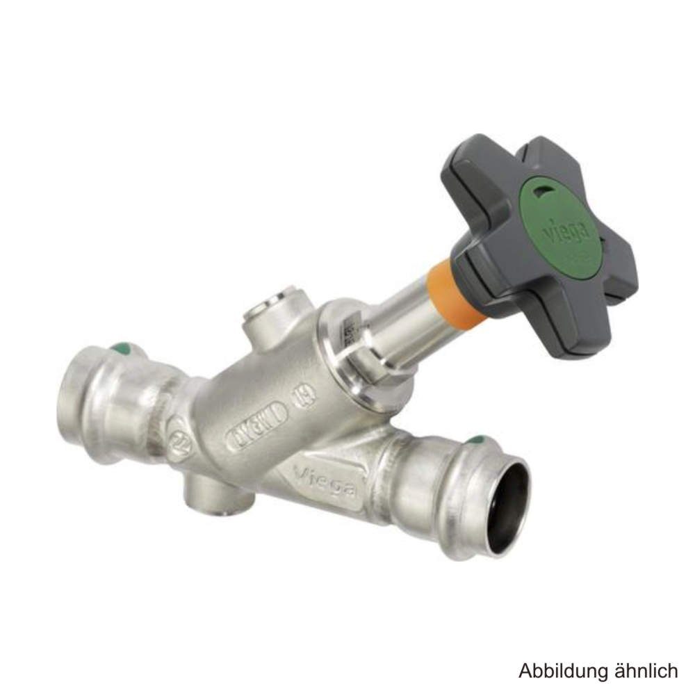 Wasserrohr Viega Easytop Inox-KRV-Schrägsitzventil, Serie 2338.5, DN 20 (22 mm)