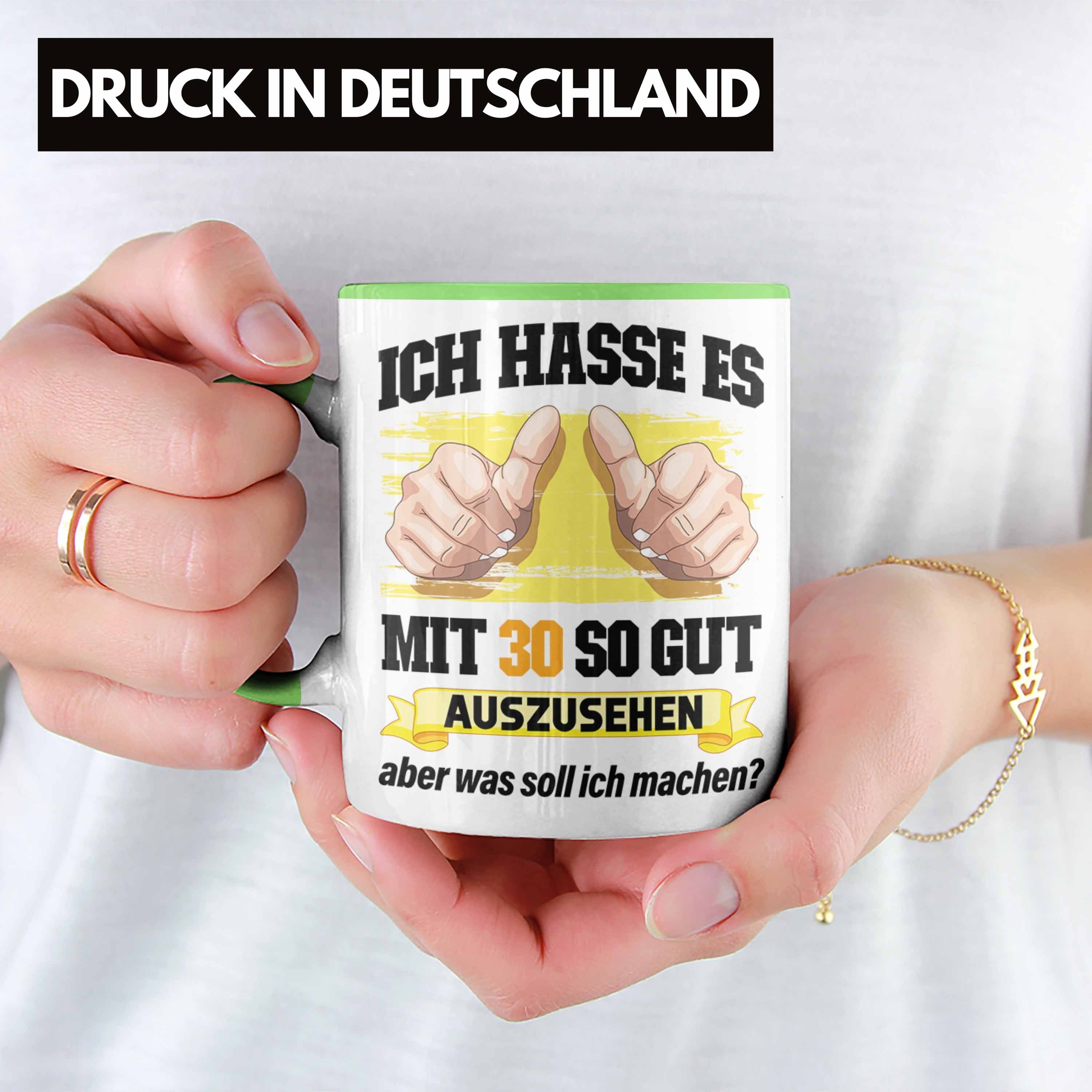 Männer Grün 30 Tasse Frauen Frau Trendation - Mann Mutter Geschenke 30. Trendation Geschenkidee Geburtstag Vater Lustig Tasse 30er Geschenk