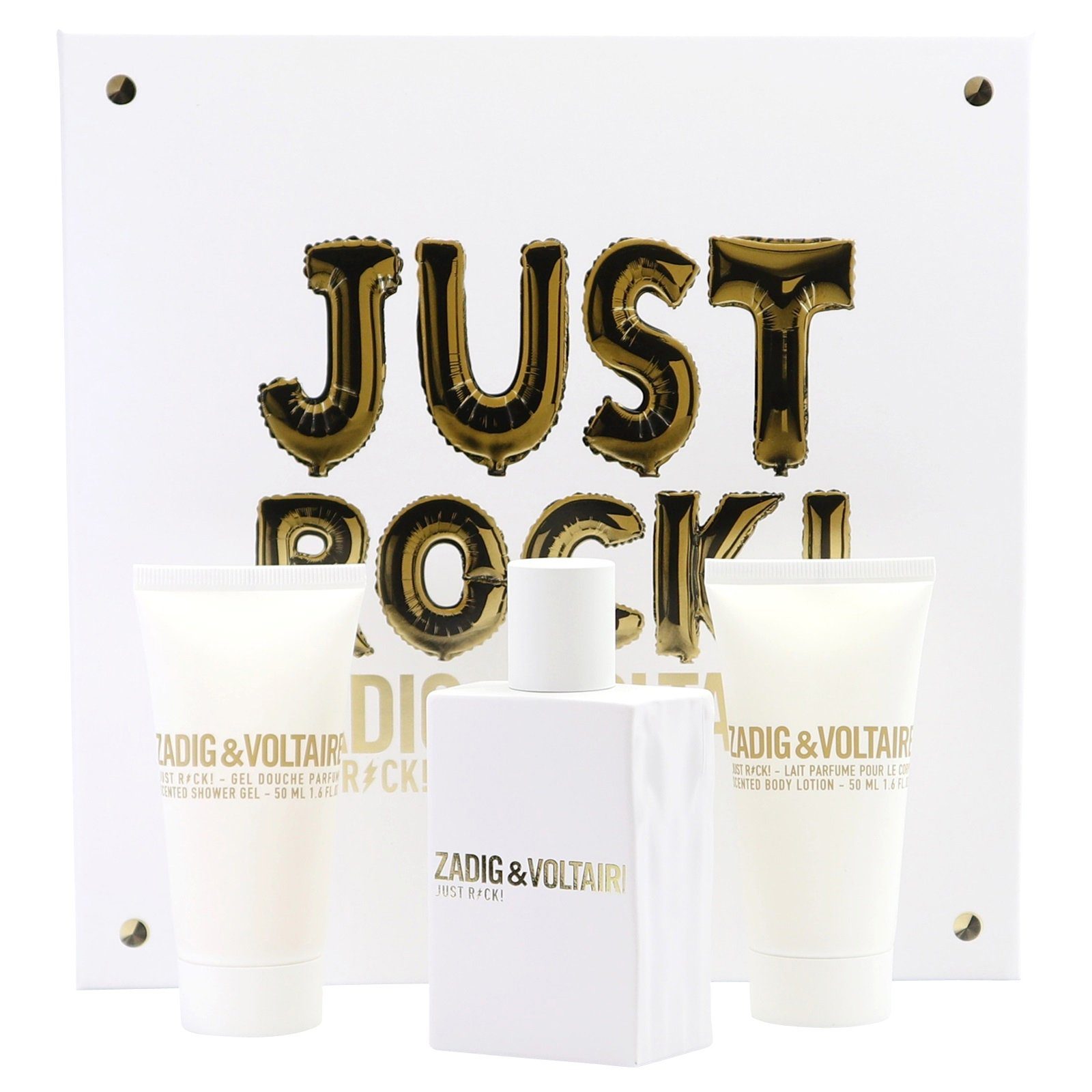 ZADIG VOLTAIRE Duft Set Zadig Voltaire Just Rock her EDP Spray Duschgel Bodylotion je 50ml