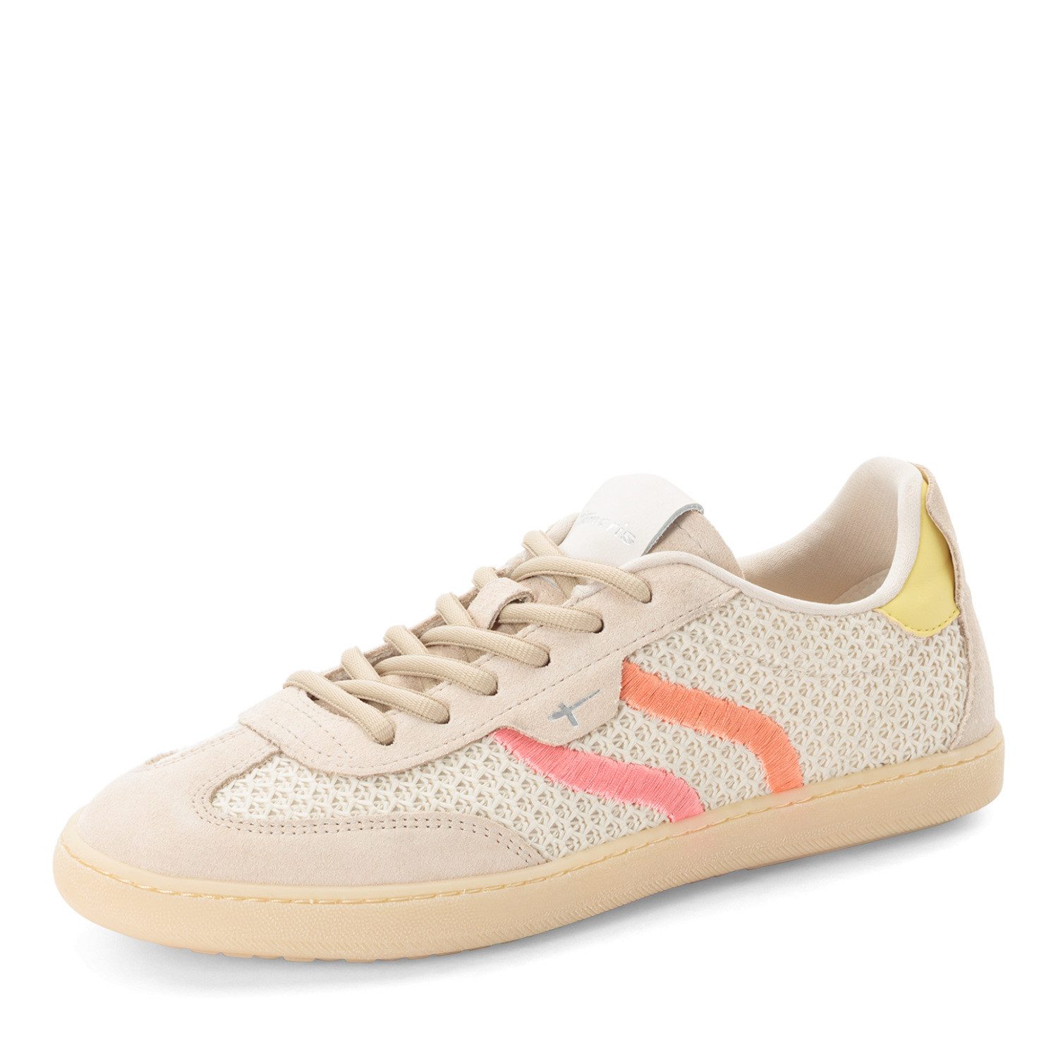 Tamaris Sneaker Freizeitschuh, Halbschuh, Schnürschuh im modischen Retro-Look