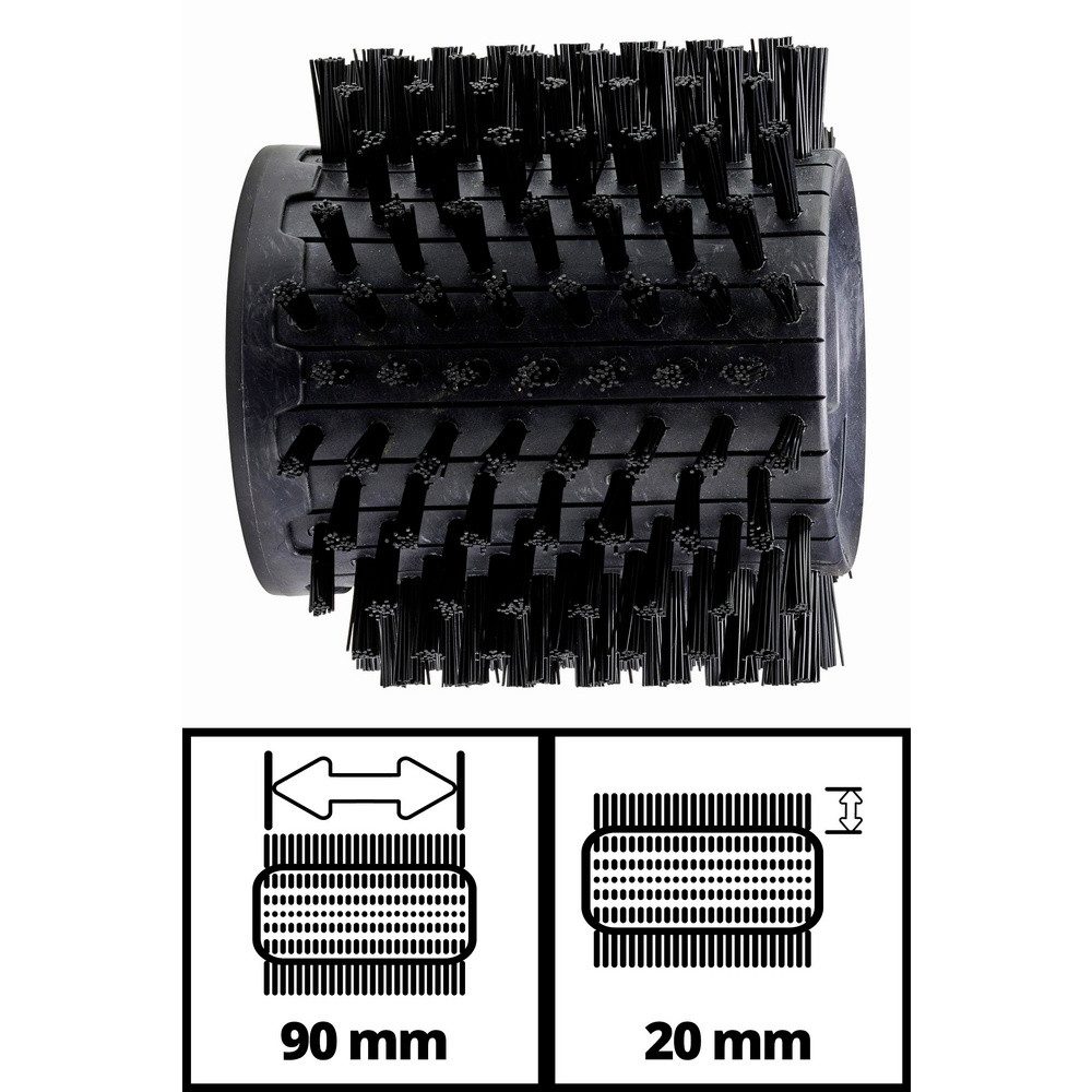 Einhell Fugenbürste Einhell 3424132 Bürste MEDIUM 90/20 Ersatzbürste 420D Nylon