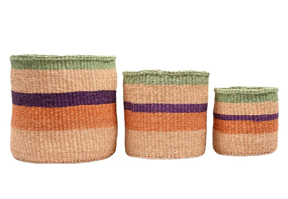 The Basket Room Aufbewahrungskorb Sisal Korb - Reli - L