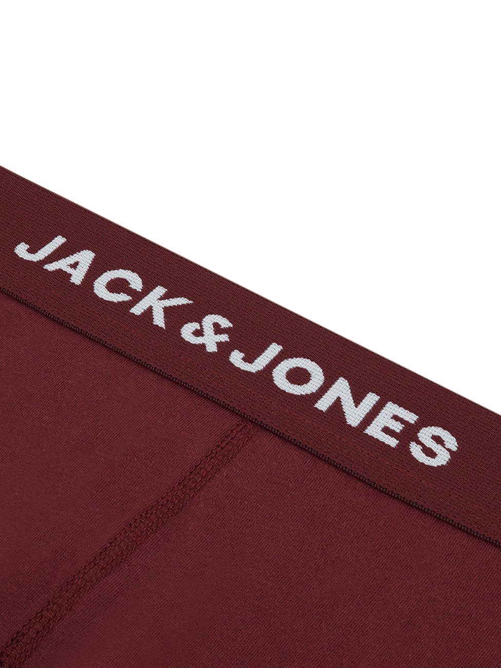 Jack & Jones Boxershorts Herren Retroshorts 6er Pack Basic Trunks (Vorteilspack, 6-St) Unterhosen mit Stretch