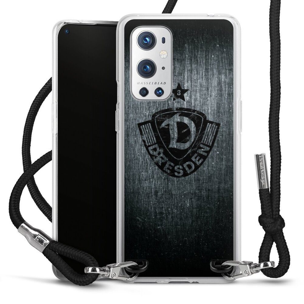 DeinDesign Handyhülle SG Dynamo Dresden Offizielles Lizenzprodukt Vintage, OnePlus 9 Pro Handykette Hülle mit Band Case zum Umhängen