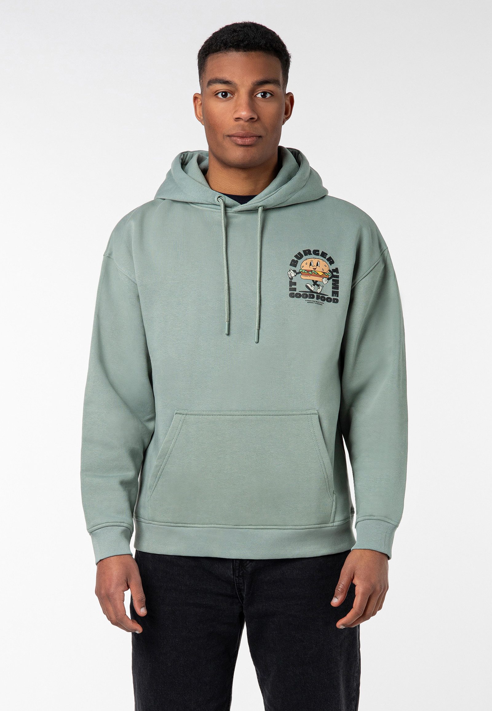 SUBLEVEL Hoodie Herren Kapuzenpullover mit verspielten günstig online kaufen