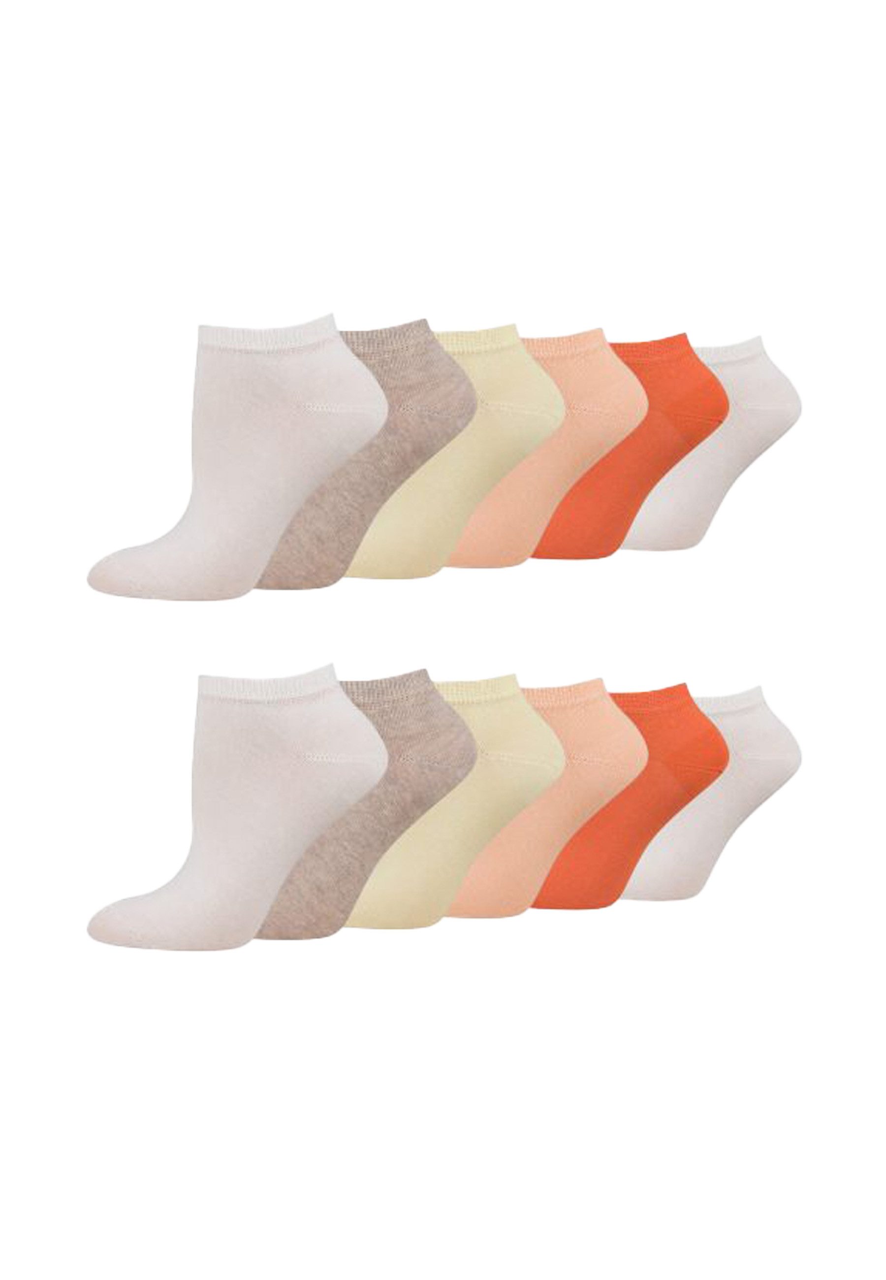 Socken TOM TAILOR Sneaker Socken Unisex - im praktischen 12er Pack