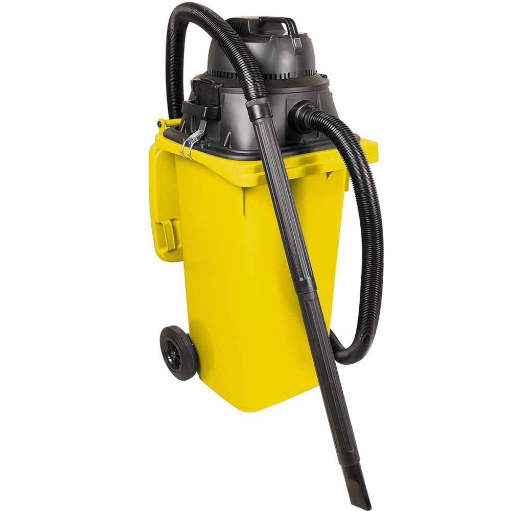 BRB-Lagertechnik Nass-Trocken-Sauger Nass-/Trockensauger 1100 Watt mit 120 Liter Behälter