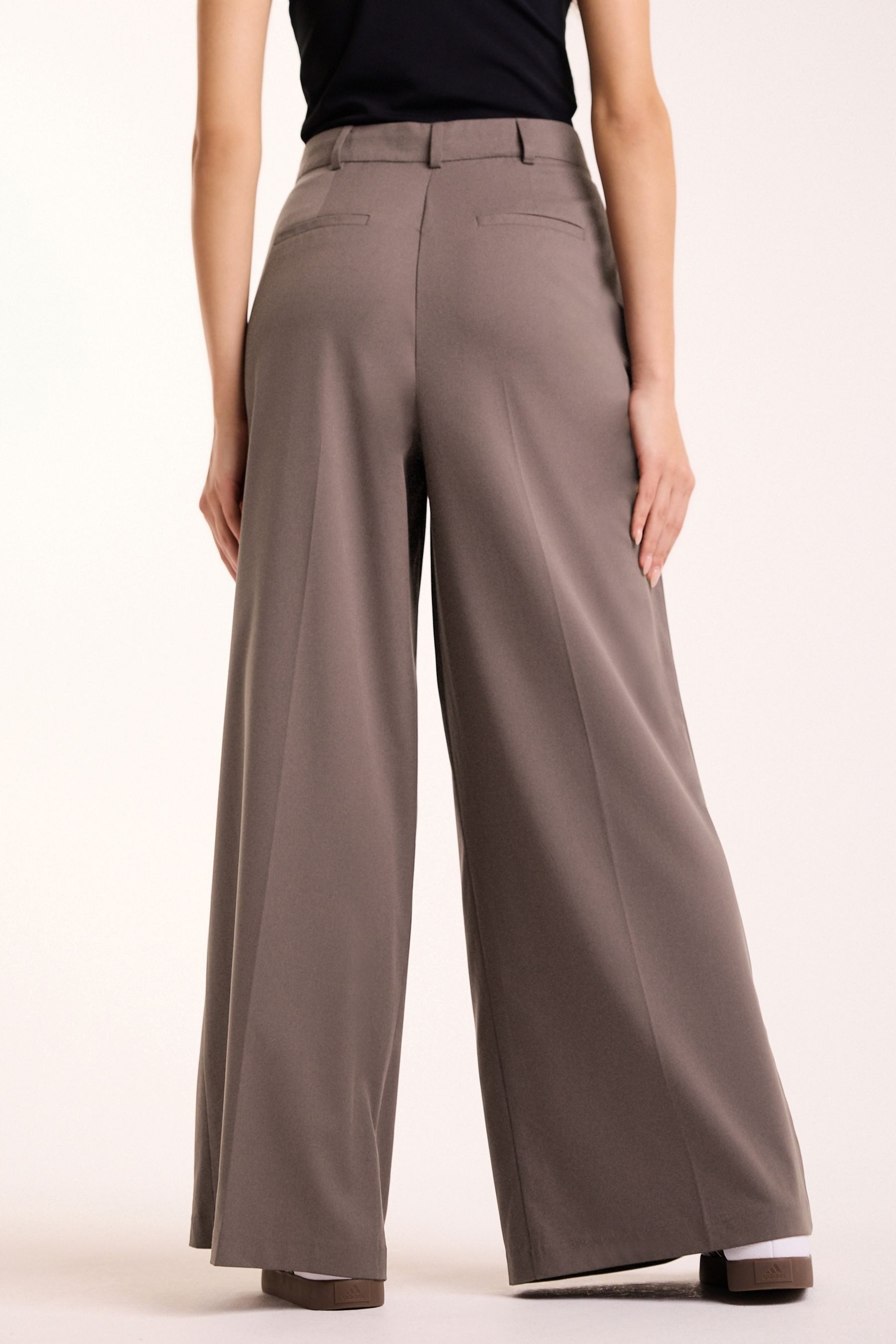 Next Stoffhose Plissierte Hose mit mittelhohem günstig online kaufen