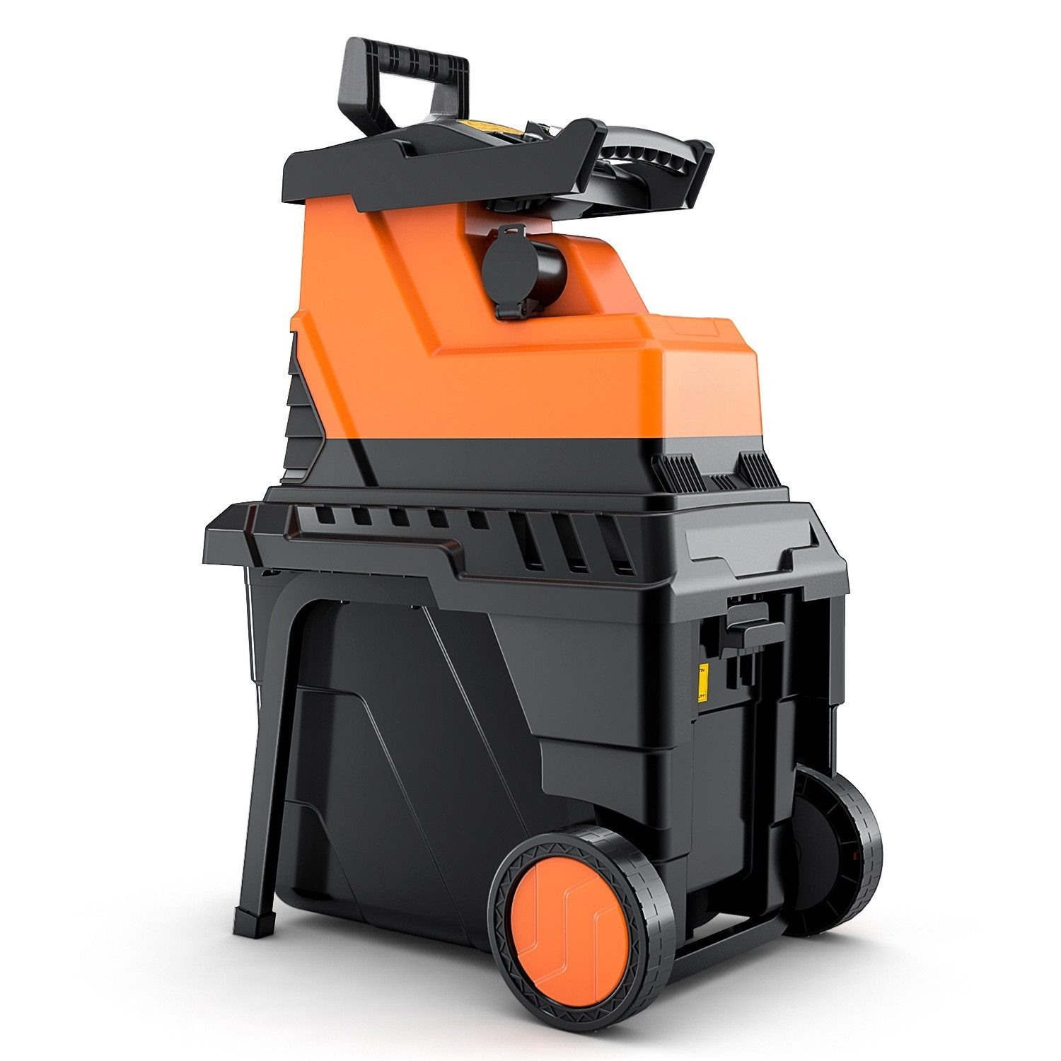 Häcksler 2800 W Bürstenlosem Motor 45 mm Aststärke Elektrisch 50L