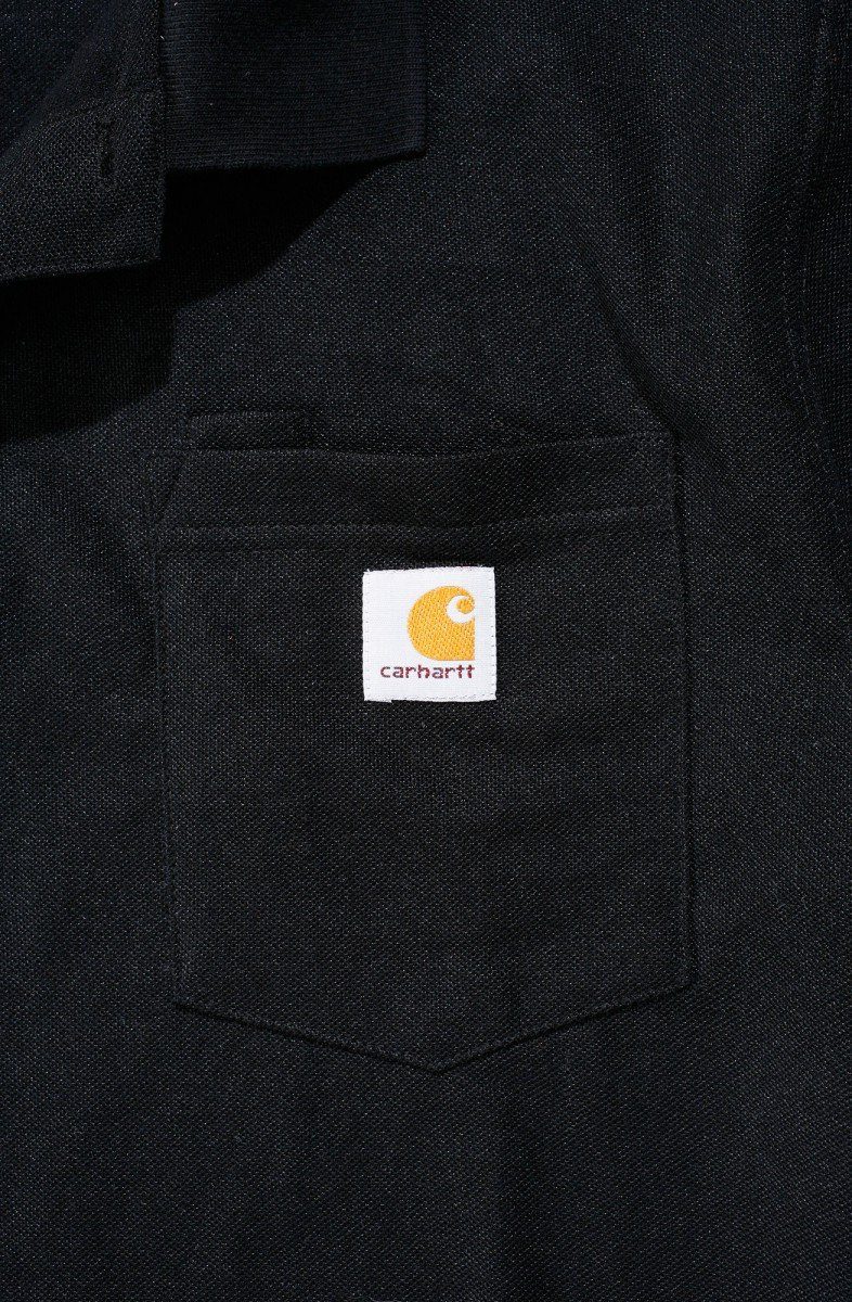 Poloshirt Work Poloshirt Pocket black Carhartt Adult Carhartt K570 Contractor's
