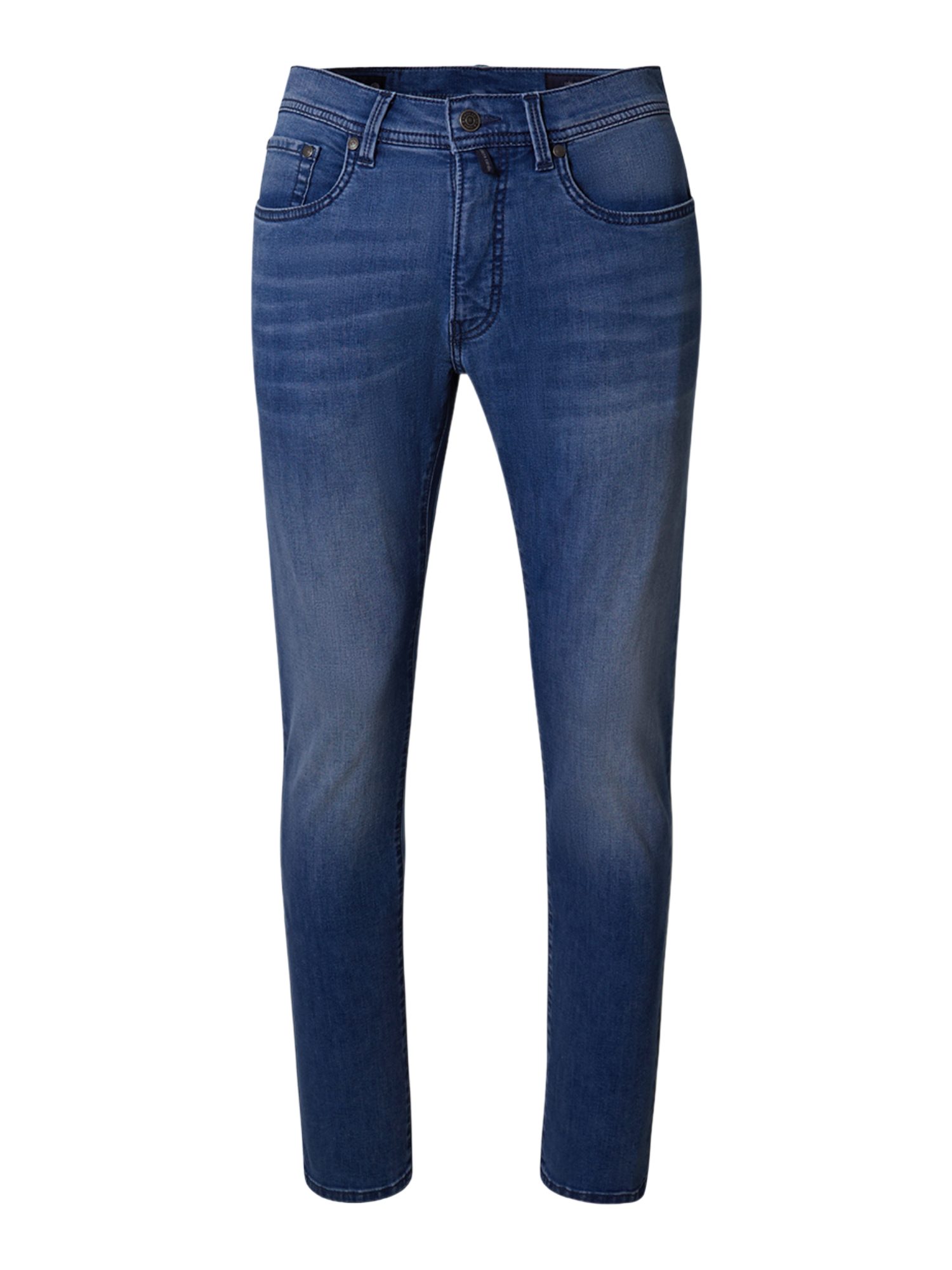 Pierre Cardin 5-Pocket-Jeans blau,Casual,Baumwolle,Unifarben,Straight Leg