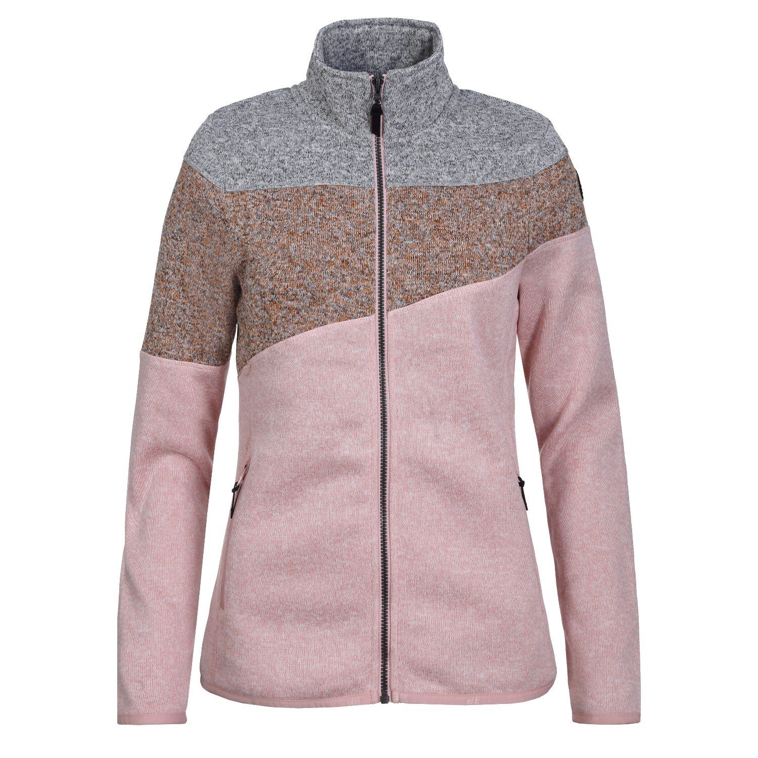 Strickfleecejacke Icepeak Grau