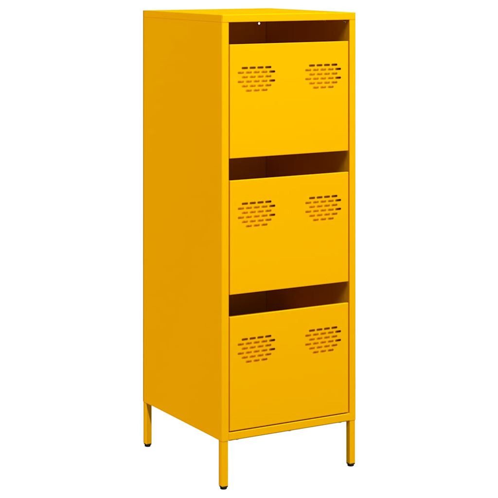 vidaXL Highboard Highboard Senfgelb 39x35x103,5 cm günstig online kaufen