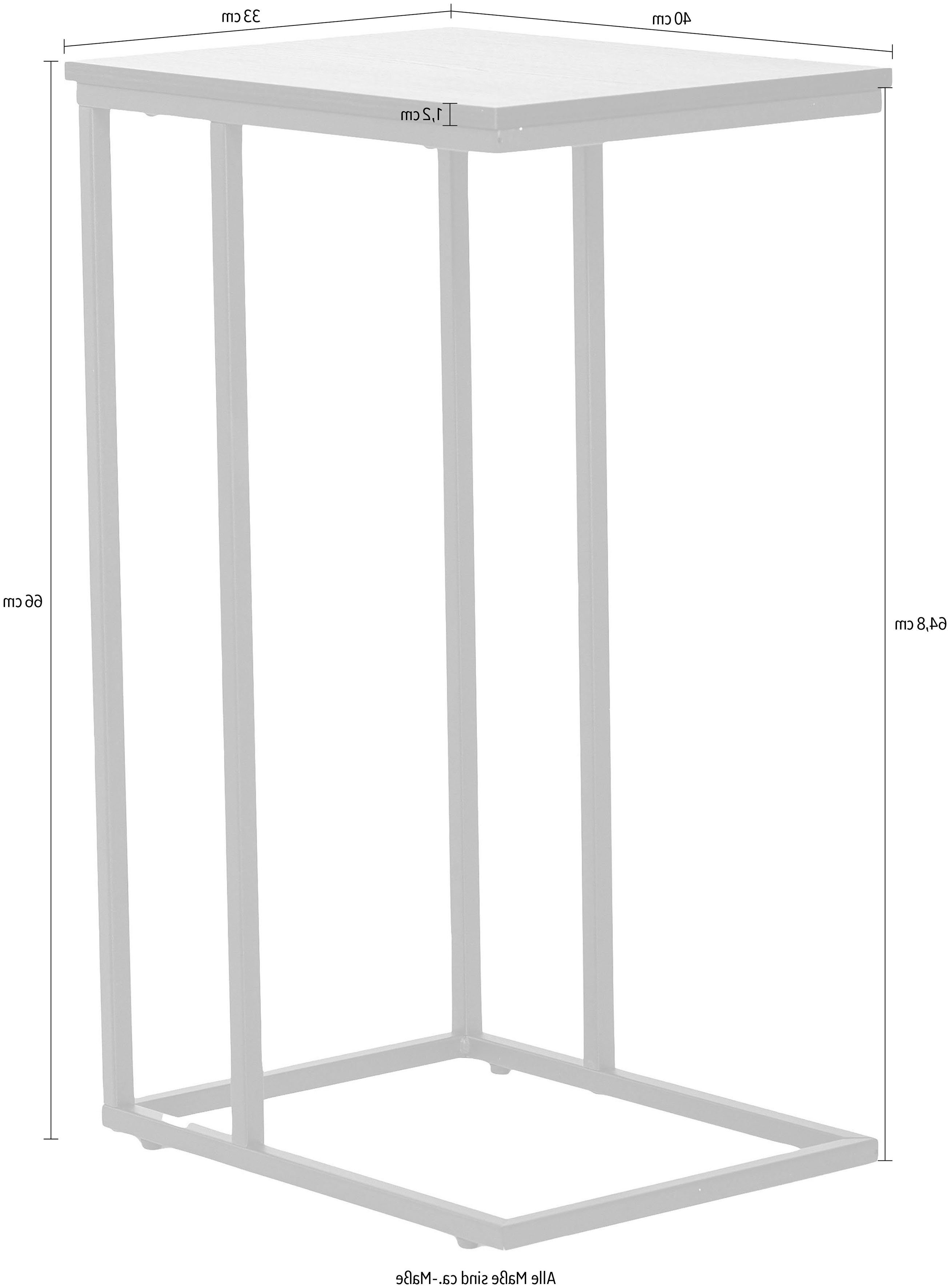 Eiche Optik Beistelltisch | Eiche Homexperts Optik