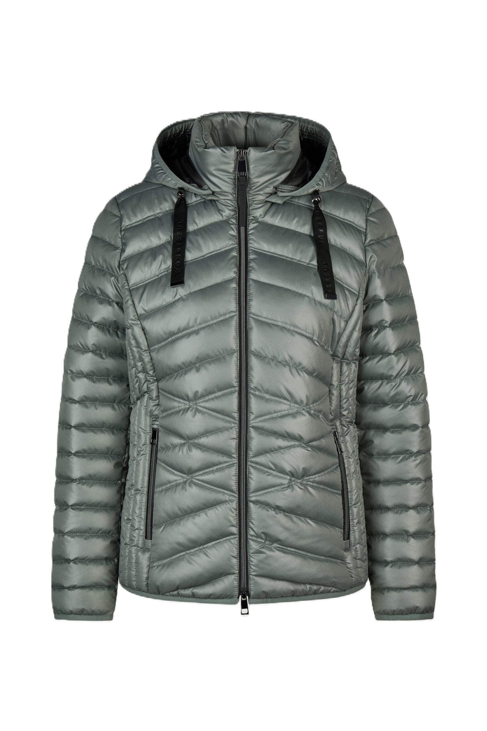 Barbara Lebek Steppjacke Jacke Stepp mit Kapuze - Übergangsjacke - Damen Jacke