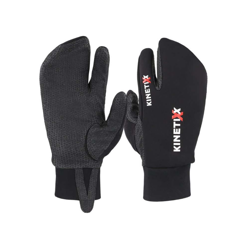 Kinetixx Langlaufhandschuhe Dreifinger-Langlaufhandschuh Sol X-Warm Trigger, KinetiXx (schwarz, weiß, berry)