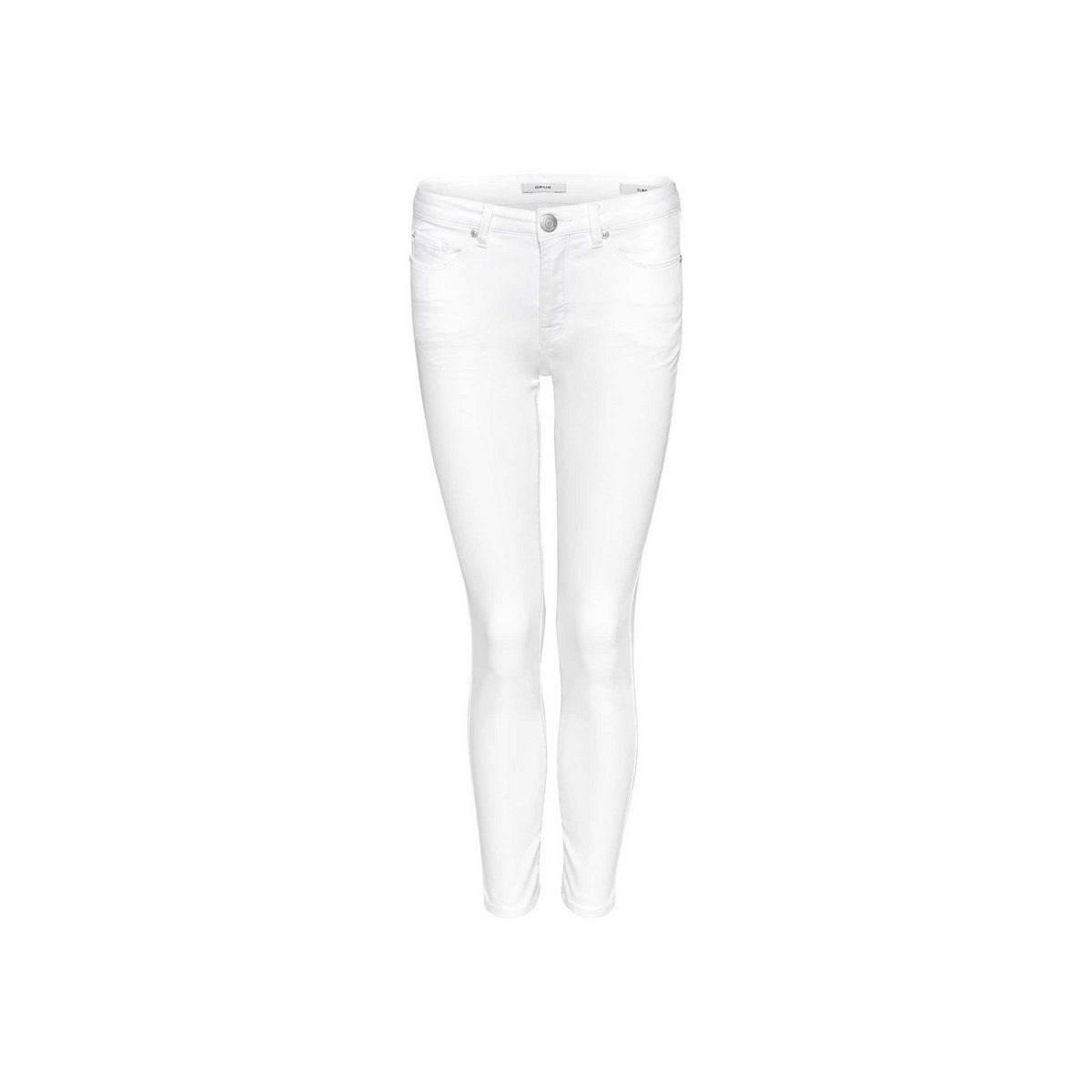 OPUS Skinny-fit-Jeans (1-tlg) weiß