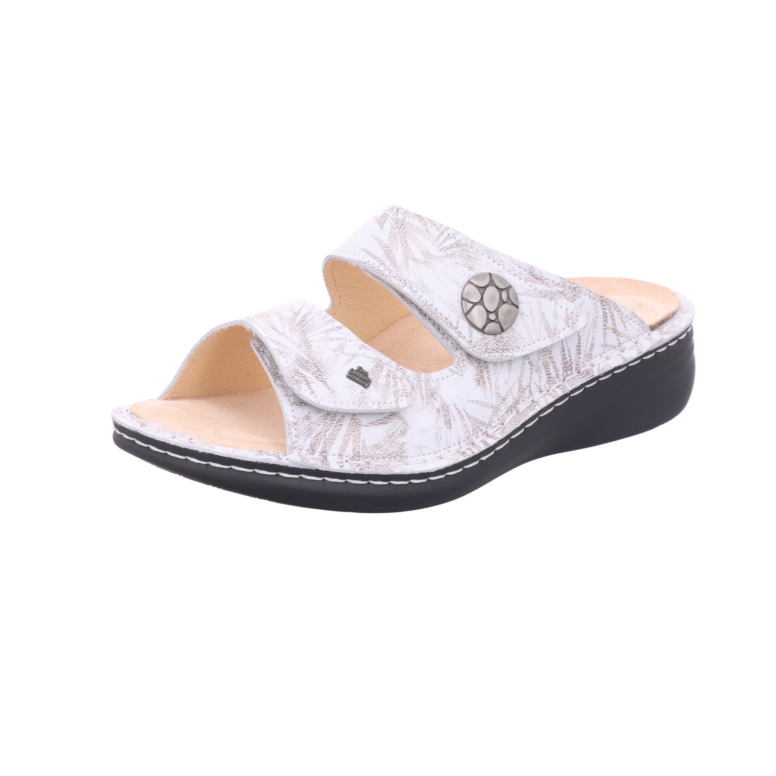 FinnComfort - MOOREA Mellow - weiss kombi Pantolette