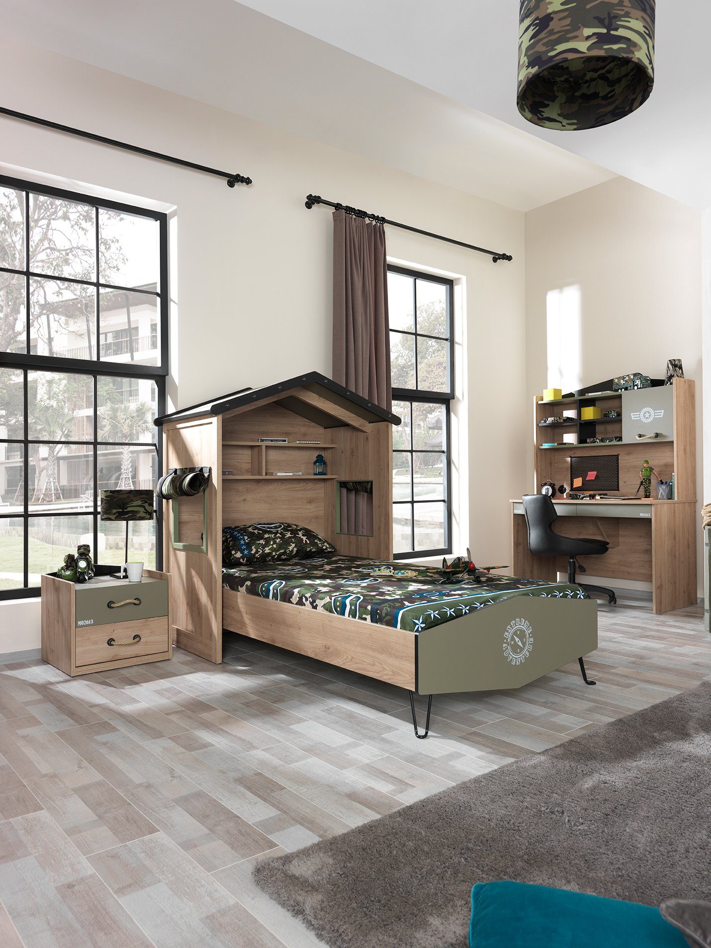 Kapa Мебель Schlafzimmer-Set CAMP 3 teilig