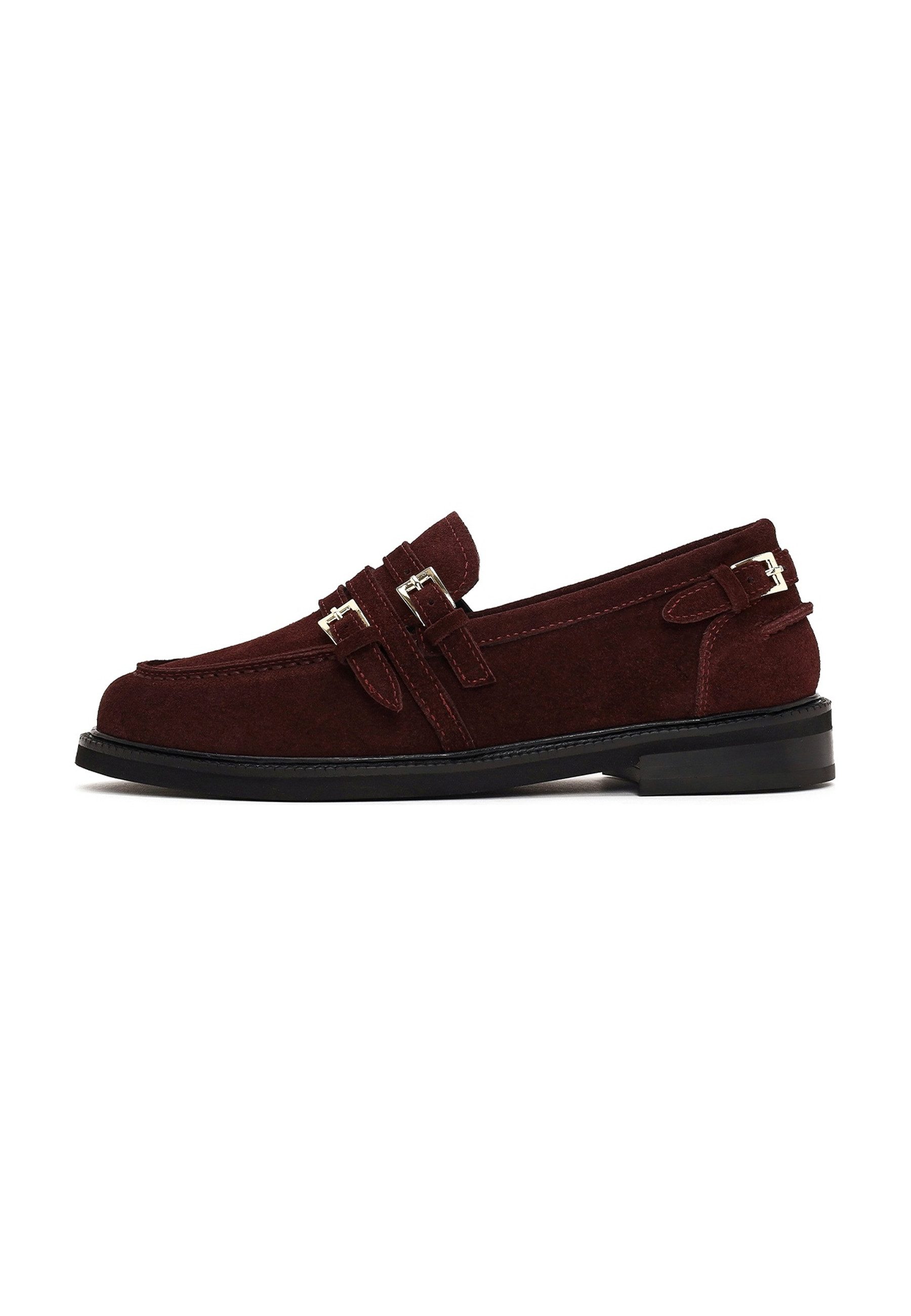 Derimod Leder Schnallenloafer Loafer