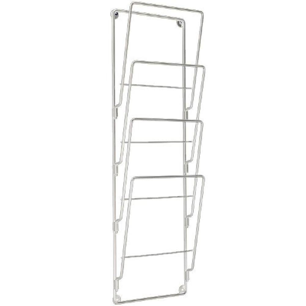 Present Time Zeitungsständer Zeitschriftenständer Stahl Chrom günstig online kaufen