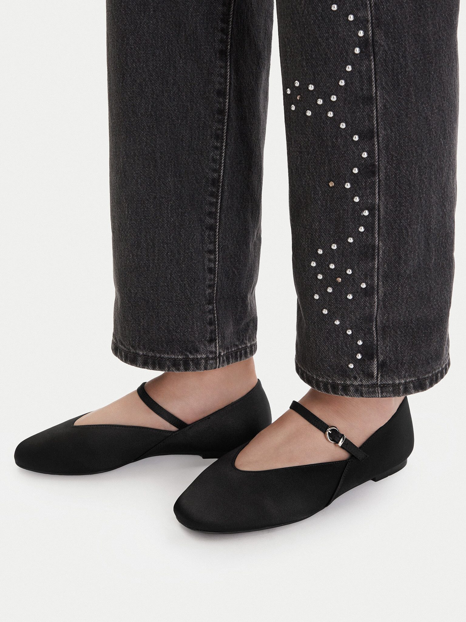 Jenny Jenny Women's Ballerinas Schwarz JENNY-CEO HY824001-1 Schwarz Ballerina