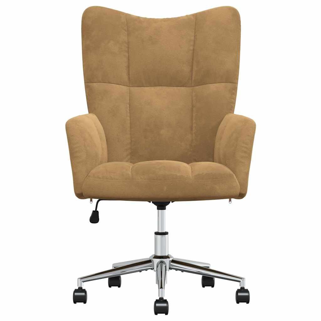 vidaXL Sessel Relaxsessel Braun Samt (1-St) günstig online kaufen