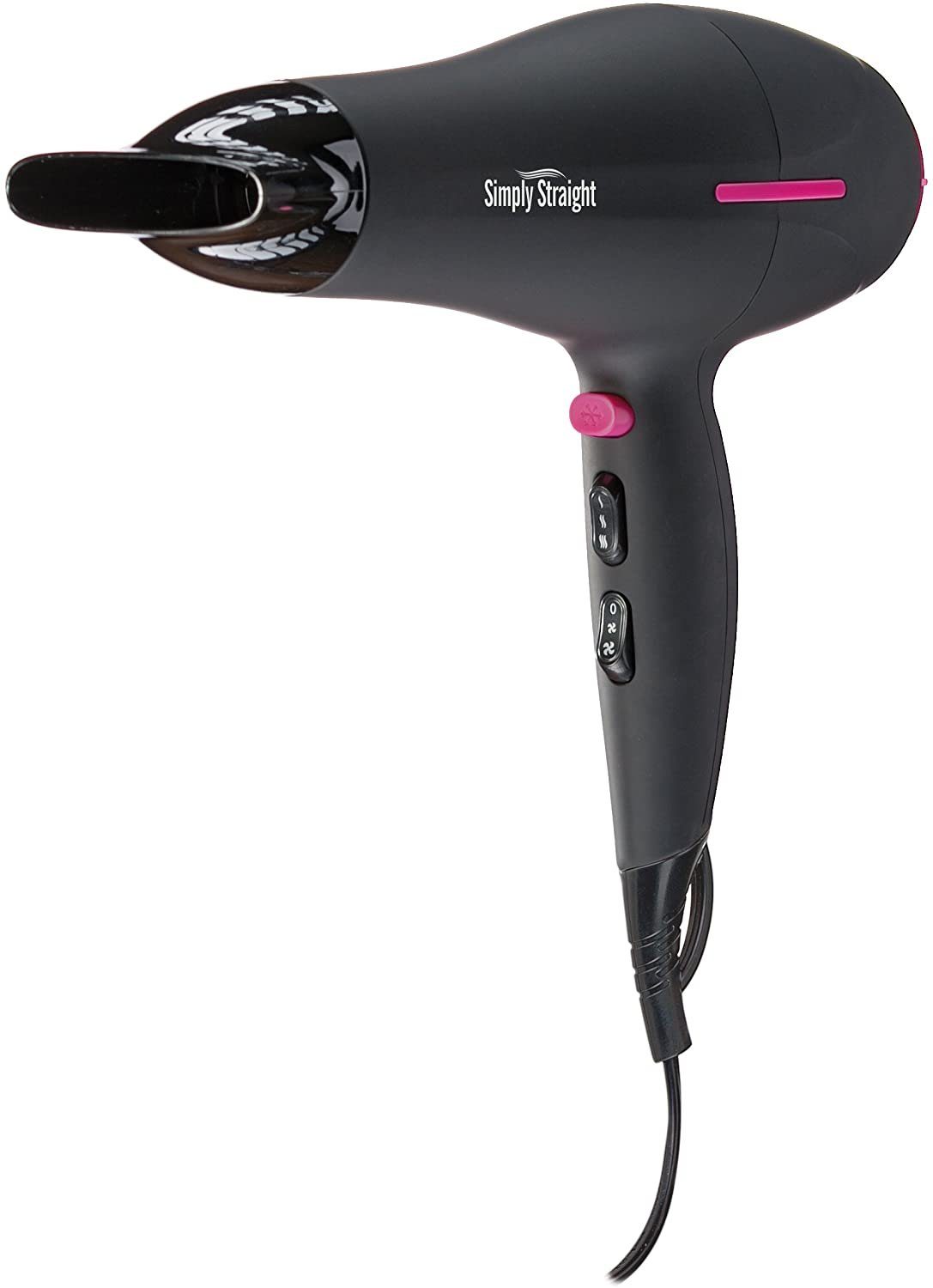 Genius Haartrockner Genius - Simply Straight Ionen-Haartrockner Föhn Haarföhn Reiseföhn