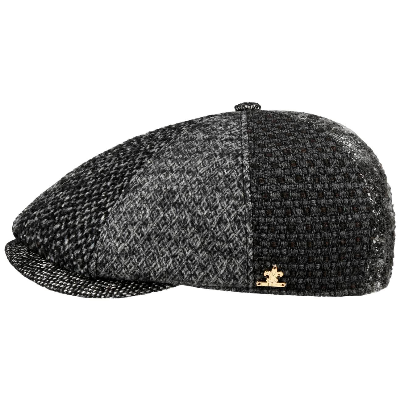 Lierys Flat Cap (1-St) Schirmmütze mit Schirm, Made in Italy