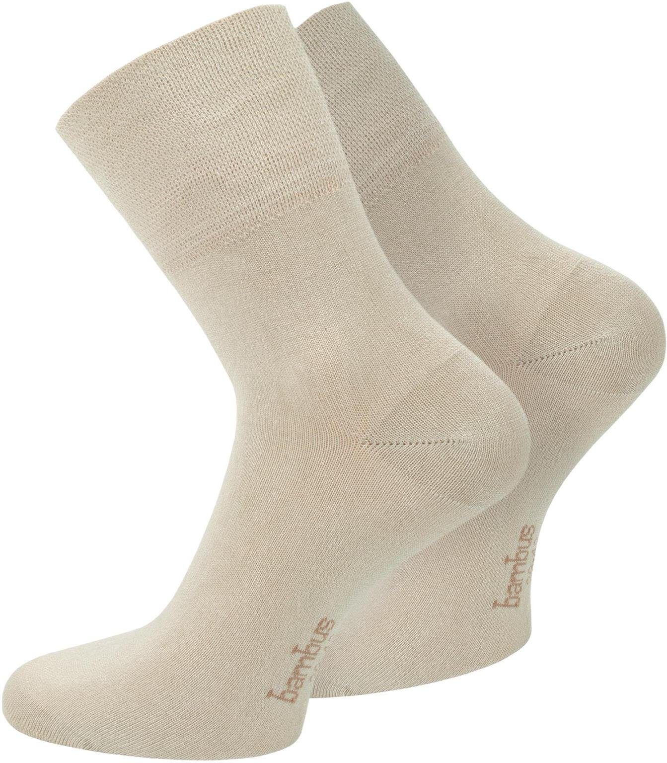 normani Basicsocken 6 Paar Bambus-Gesundheitssocken Kurzschaft (6er-Set, 6 günstig online kaufen