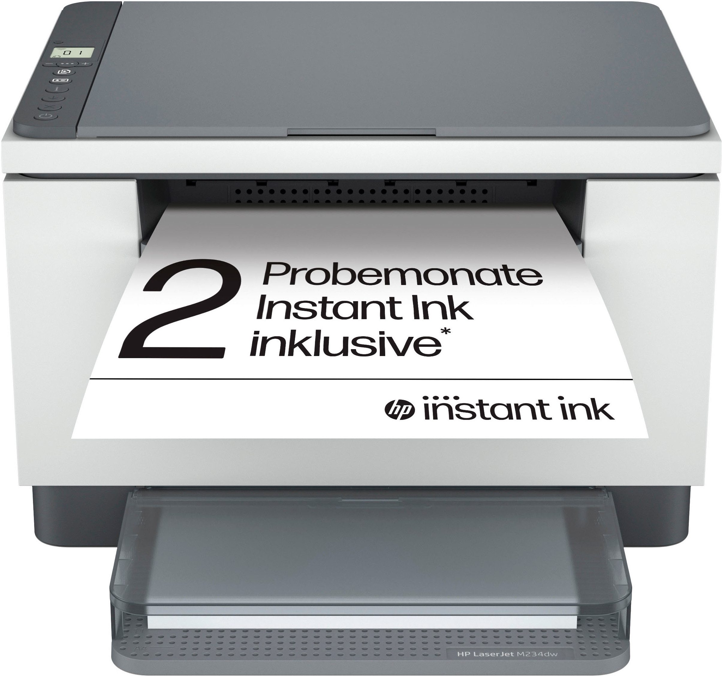 HP LaserJet MFP M234dw Multifunktionsdrucker, (Bluetooth, LAN (Ethernet), WLAN (Wi-Fi), 2 Monate gratis Drucken mit HP Instant Ink inklusive)