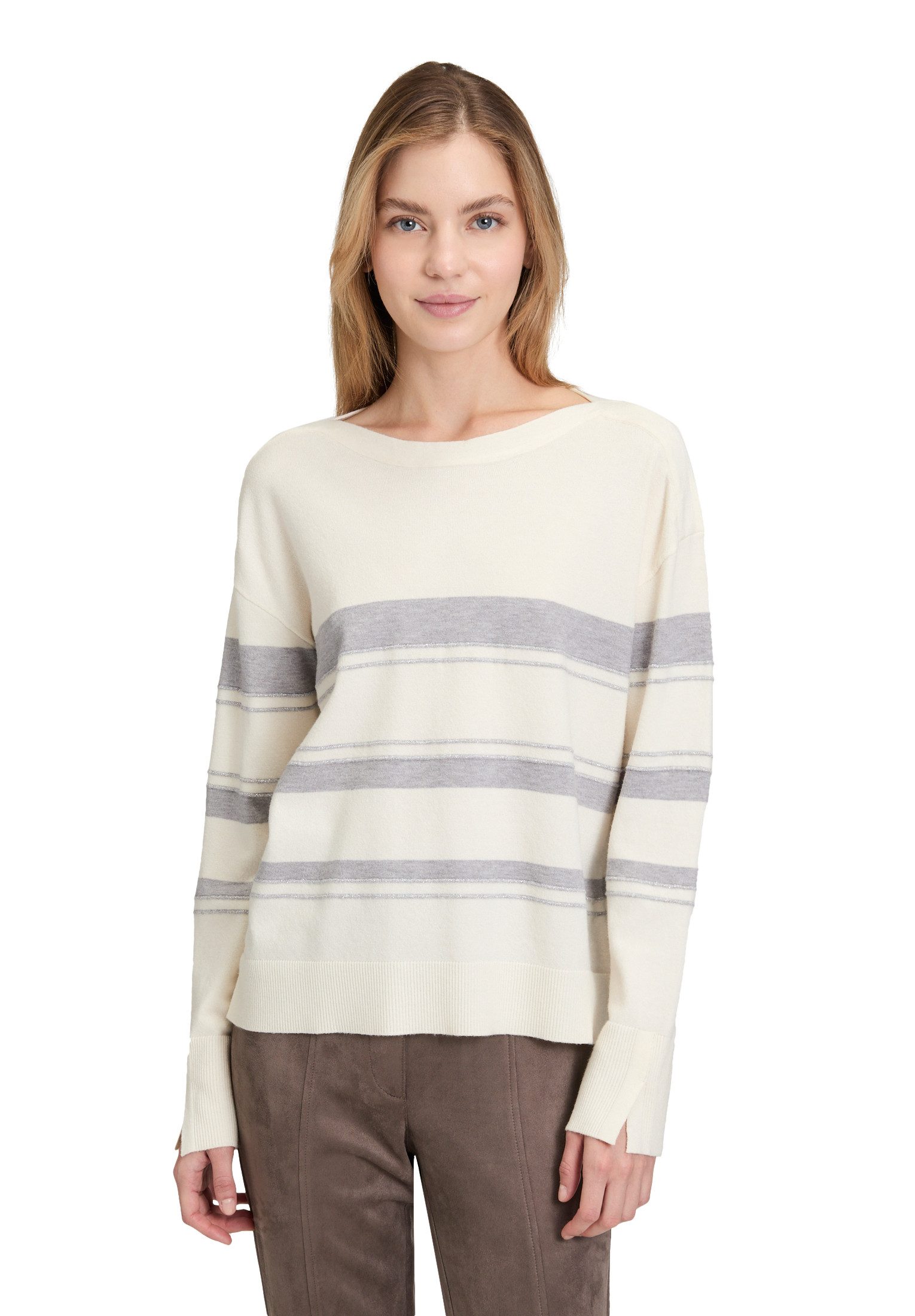 Betty Barclay Strickpullover Damen mit Lurexfaden (1-tlg)