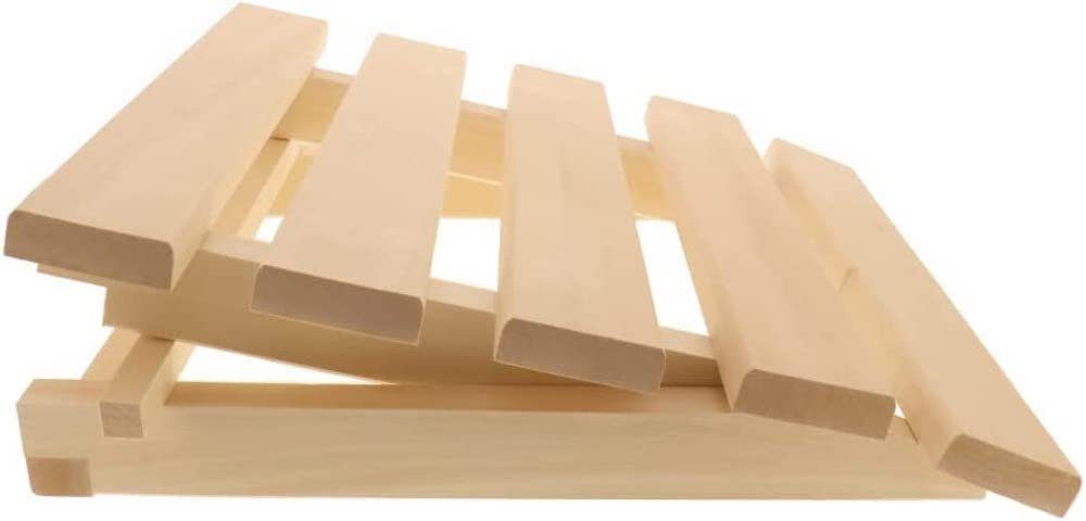 Hofmeister Saunakopfstütze Lindenholz 40 cm verstellbar Kopfteil 1 St