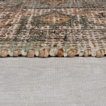 Teppich Selena Jute, FLAIR RUGS, rechteckig, Höhe: 8 mm, Vintage Jute