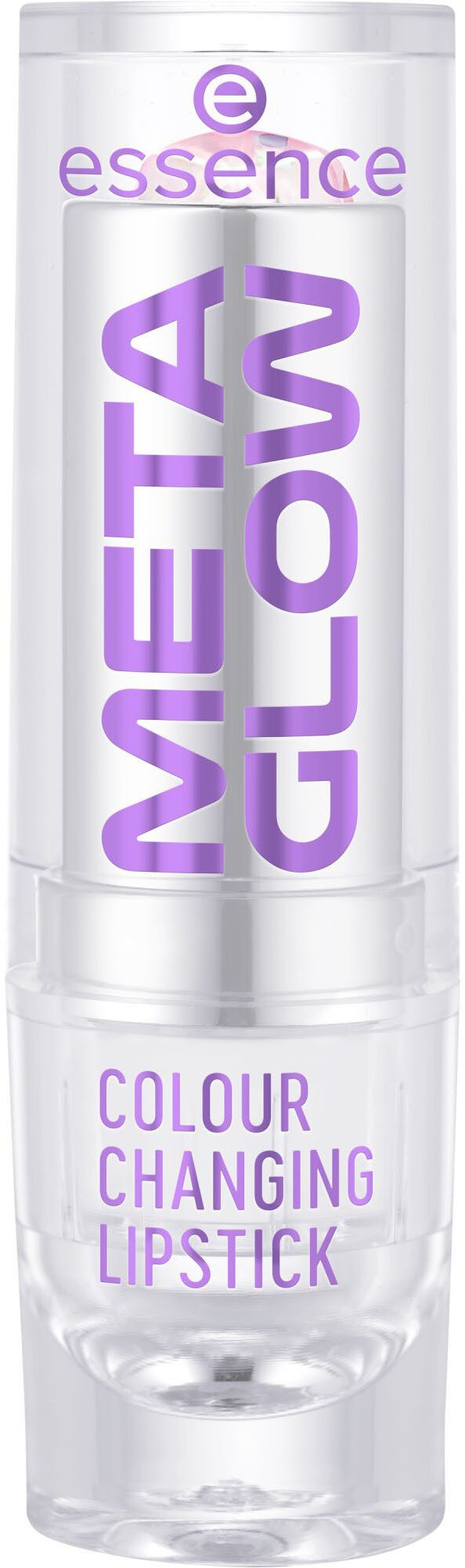 Essence Lippenstift META GLOW COLOUR CHANGING LIPSTICK, mit farbveränderndem Effekt